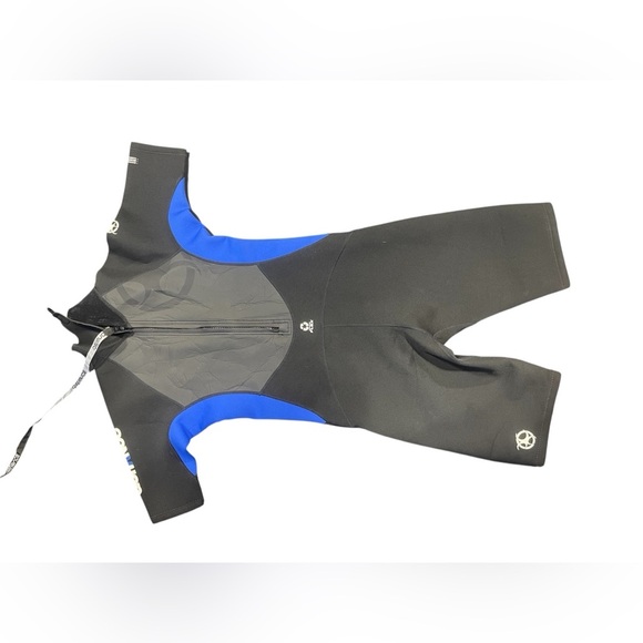 Defiance Neoprene Black & Blue Shorty Style Wetsuit Men’s EUC - Picture 7 of 14